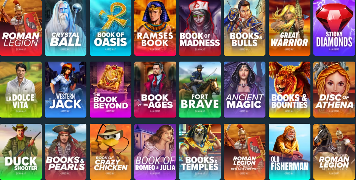 Gamomat En Çok Kazandıran Slot Oyunları