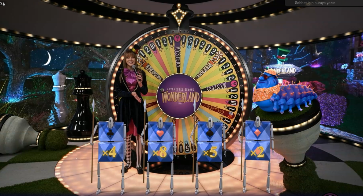 Wonderland Mystery Bonus Oyunu