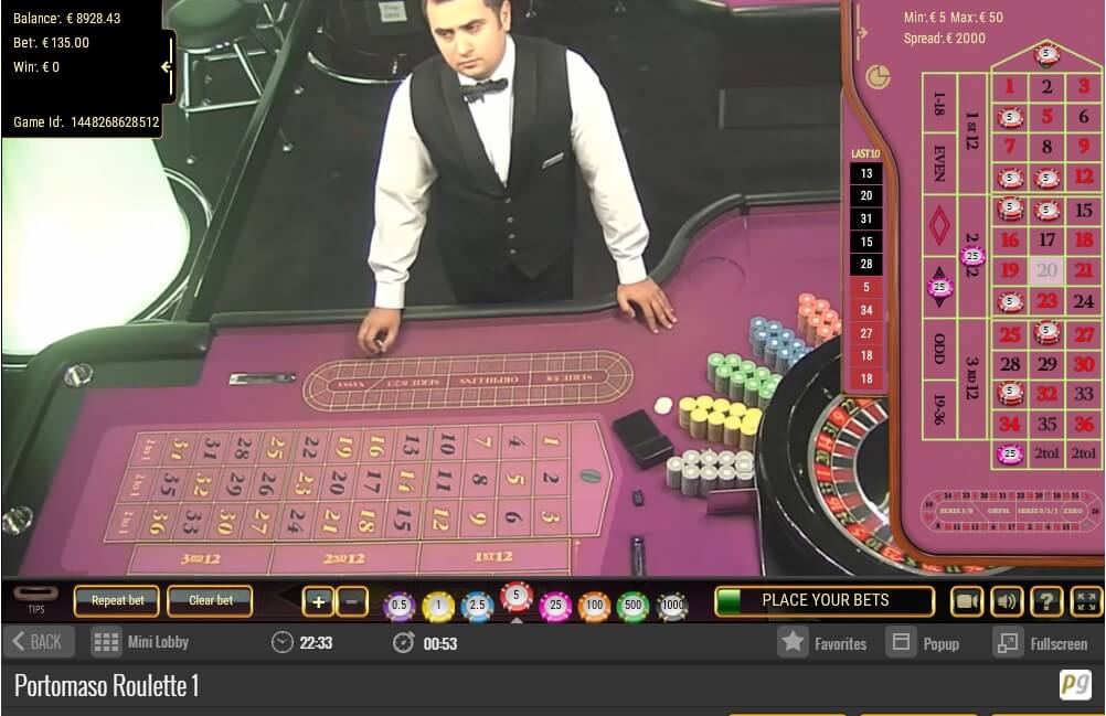 portomaso gerçek rulet